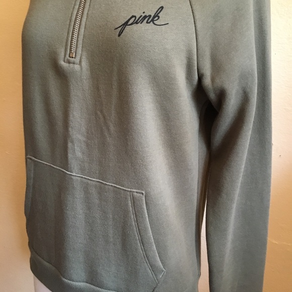 Victoria’s Secret PINK Zip Pullover Size Small - Picture 4 of 8